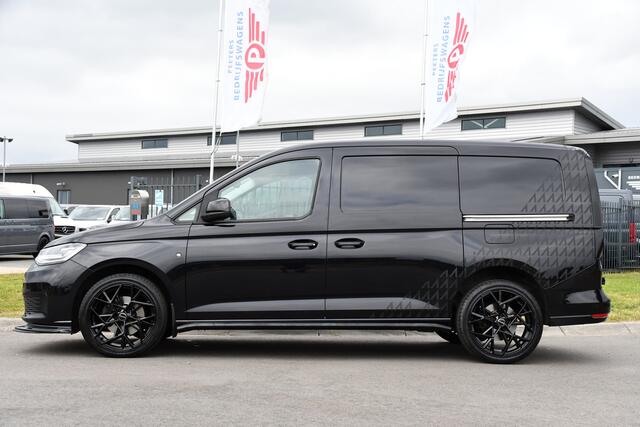 Volkswagen CADDY MAXI Cargo 2.0 TDI Black Edition Cruise, Camera, Carplay, Stoelverwarming, 122PK, LED, Sensoren, Trekhaak, Standkachel, Uniek!