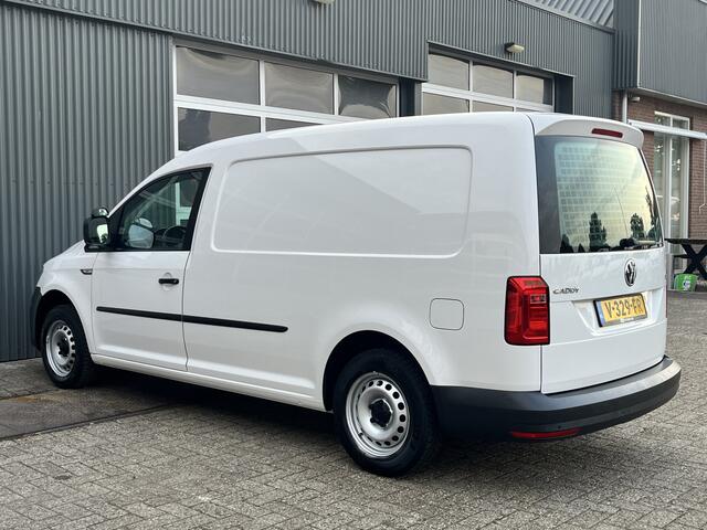 Volkswagen CADDY MAXI 2.0 TDI L2H1 BMT Airco Cruise control Schuifdeur kastinrichting Laderkast Achterklep Parkeersensoren achter Navigatie Telefoonverbinding Verlengd Euro 6 1e eigenaar Bpm vrij voor prive gebruik !!