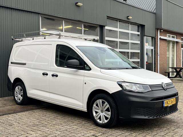 Volkswagen CADDY MAXI Cargo 2.0 TDI Airco Trekhaak 1400kg trekgewicht Imperiaal Telefoonvoorbereiding Schuifdeur Houten laadvloer Euro 6