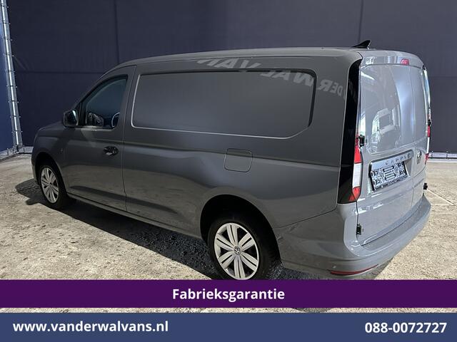 Volkswagen CADDY MAXI Cargo 1.5 TSI 115pk Benzine motor L2H1 Fabrieksgarantie Euro6 Airco | Camera | Apple Carplay | Bumper in de kleur Android Auto, Zijdeur
