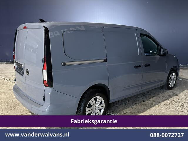 Volkswagen CADDY MAXI Cargo 1.5 TSI 115pk Benzine motor L2H1 Fabrieksgarantie Euro6 Airco | Camera | Apple Carplay | Bumper in de kleur Android Auto, Zijdeur
