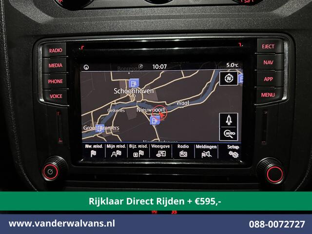 Volkswagen CADDY MAXI 2.0 TDI L2H1 Euro6 *Rijklaar Direct Rijden* Airco | LM velgen | Navigatie | Apple Carplay | Android Auto Zijdeur