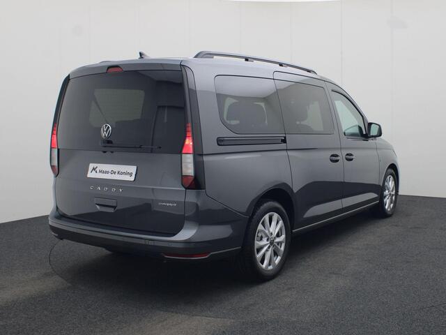 Volkswagen CADDY MAXI Combi Maxi Life 1.5 eHybrid 115pk Automaat 17" lm. velgen · Navigatie · 7-zits · Achteruitrijcamera · Garantie tot 25-06-2027