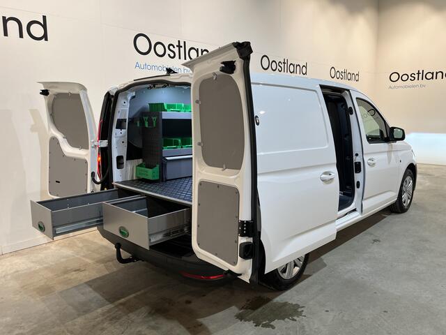 Volkswagen CADDY MAXI 2.0 TDI Comfort 123 PK Automaat Servicebus / Inrichting / Euro 6 / Airco / Schuifdeur L + R / 220V. / CarPlay / Camera / LED / Trekhaak / Cruise Control / 37.300 KM !!