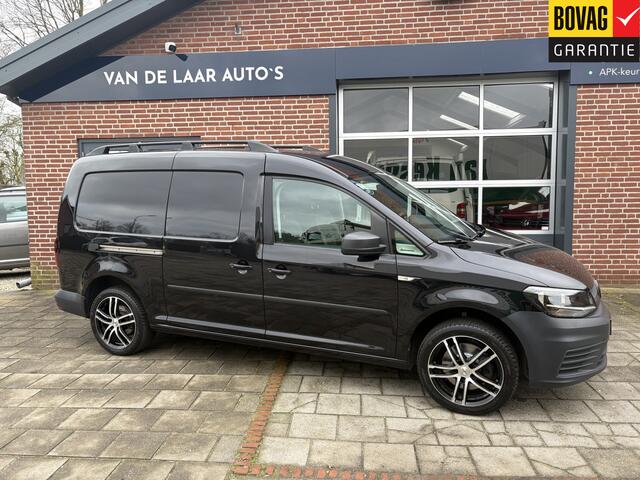 Volkswagen CADDY MAXI 1.4 TSI L2H1 BMT BLACK EDITION DSG Bestel BTW/BPM VRIJ! ( Airco, Navigatie,Trekhaak, 17 inch LMV ) RIJKLAARPRIJS!