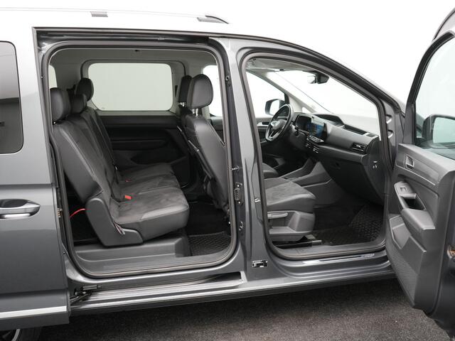 Volkswagen CADDY MAXI 1.5 TSI Style DSG Dealer O.H | Adaptive Cruise | Trekhaak Afn. | Apple Carplay | Camera | Alcantara Sportstoelen | LED Koplampen | Virtual | DAB | 17"L.M |