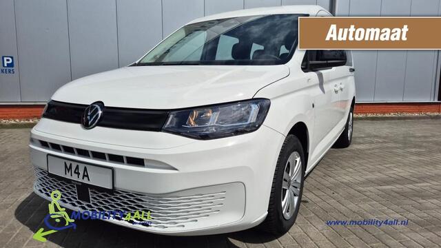 Volkswagen CADDY MAXI 6-persoons Rolstoelauto Taxi automaat