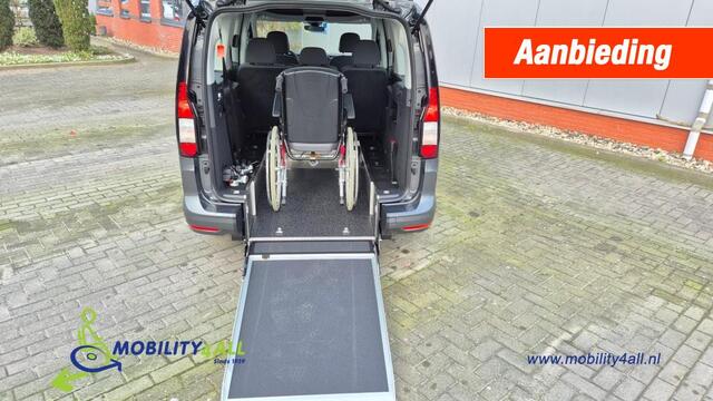 Volkswagen CADDY MAXI Benzine Rolstoelauto NIEUW Incl-BTW/BPM