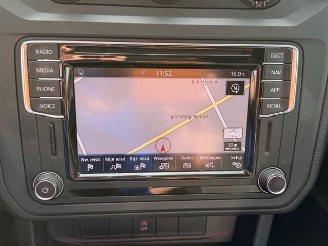 Volkswagen CADDY MAXI 1.4 TGI L2H1 EcoFuel Comfortline AIRCO I NAVI I VERWARMDE VOORRUIT I MULTIMEDIA I 1e EIGENAAR I COMPLETE ONDERHOUDSHISTORIE I RIJDEN OP GROEN GAS IS CO2 NEUTRAAL