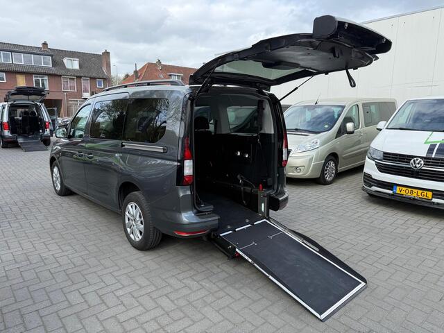 Volkswagen CADDY MAXI L2 Automaat Rolstoelauto 5+1 - Bodemverlaging - Tripod Ombouw - Alle opties - Rolstoelvervoer
