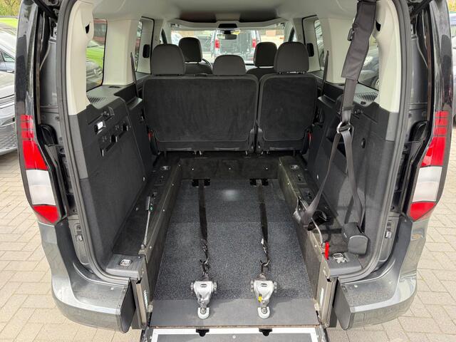 Volkswagen CADDY MAXI L2 Automaat Rolstoelauto 5+1 - Bodemverlaging - Tripod Ombouw - Alle opties - Rolstoelvervoer