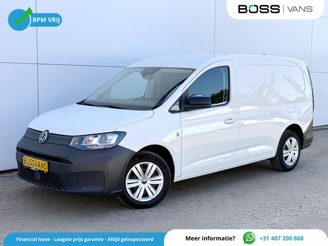 Volkswagen CADDY MAXI Cargo 2.0 TDI 122PK Automaat L2 Cruise Control Climate Control Navigatie Carplay Parkeersensoren Schuifladen Inbouw