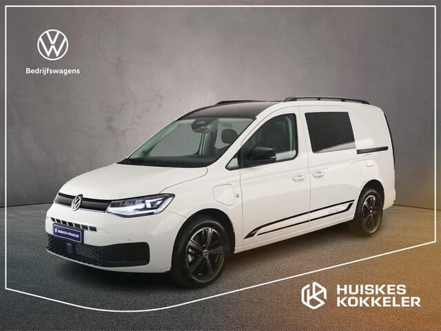 Volkswagen CADDY MAXI Flexible 1.5 TSI eHybrid Limited Edition | Trekhaak | 5-zitplaatsen opklapbare dubbele cabine | Navigatie | AppleCarplay-AndroidAuto draadloos | > Netto-ACTIE-Prijs; bij koop of lease via HK / excl. kosten rijklaarmaken <