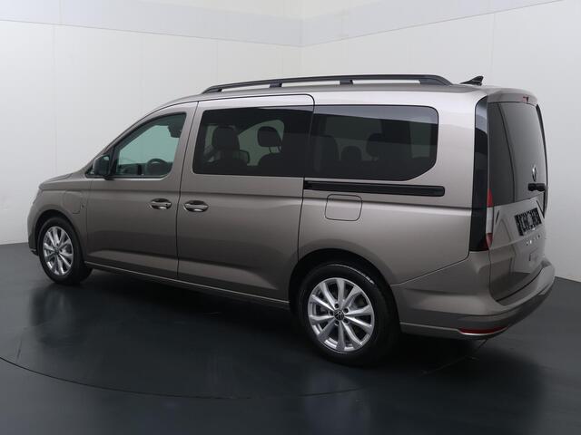 Volkswagen CADDY MAXI Kombi 1.5 TSI Hybride Life DSG 7-Persoons | 150 PK | Leverbaar in September | SoH 100% | Adaptive Cruise Control | Achteruitrijcamera | Climate control | Dodehoek detectie | Stoelverwarming |