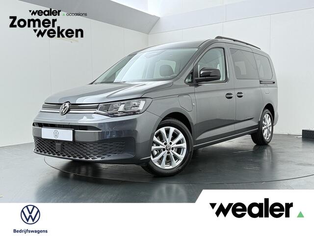 Volkswagen CADDY MAXI Kombi 1.5 TSI Hybride Life DSG 7-Persoons | 150 PK | Leverbaar in September | Adaptive Cruise Control | Achteruitrijcamera | Climate control | Dodehoek detectie | Stoelverwarming | Apple Carplay / Android Auto |