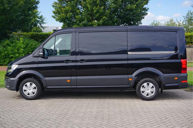 Volkswagen CRAFTER 35 2.0 177 L3H2 AUT Facelift 13" Navi, Cam, Gev. Stoel, LED, 2x Schuifdeur!! NR. T736*