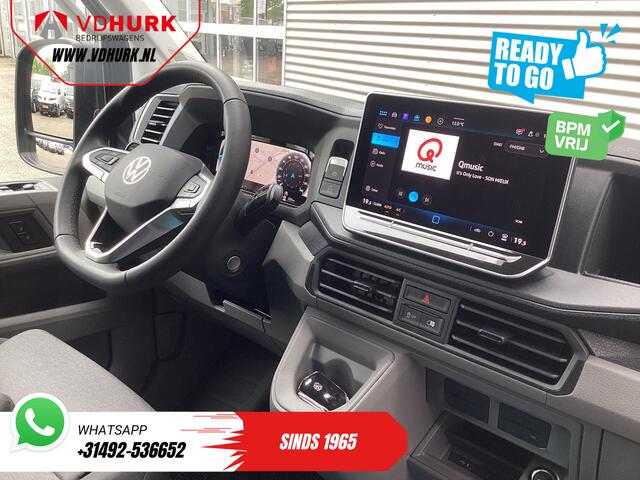 Volkswagen CRAFTER 35 2.0 TDI 140 pk Aut. L3H2 2x Schuifdeur/ LED/ Virtual Cockpit/ Gev.Stoel/ 270Gr.Deuren/ Carplay/ Navi/ Trekhaak/ Camera/ Cruise