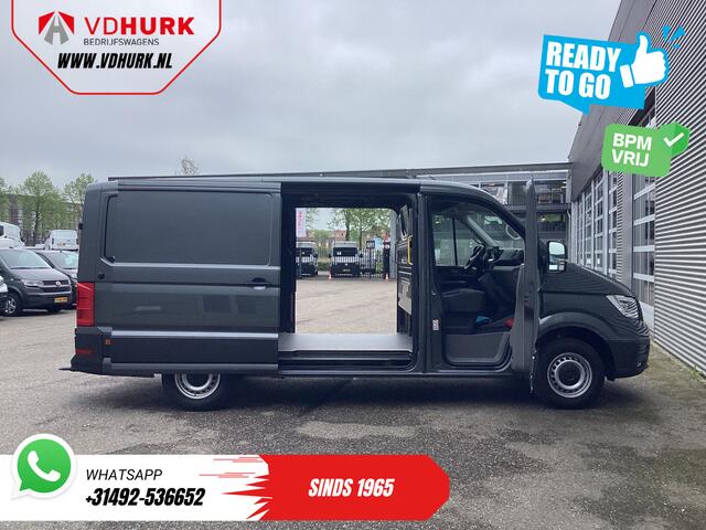 Volkswagen CRAFTER 35 2.0 TDI 140 pk Aut. L3H2 2x Schuifdeur/ LED/ Virtual Cockpit/ Gev.Stoel/ 270Gr.Deuren/ Carplay/ Navi/ Trekhaak/ Camera/ Cruise