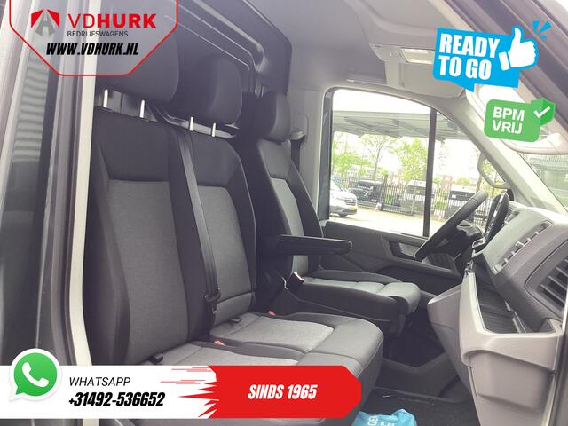 Volkswagen CRAFTER 35 2.0 TDI 140 pk Aut. L3H2 2x Schuifdeur/ LED/ Virtual Cockpit/ Gev.Stoel/ 270Gr.Deuren/ Carplay/ Navi/ Trekhaak/ Camera/ Cruise