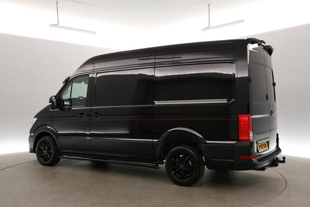 Volkswagen CRAFTER 2.0 TDI DSG HERO EDITION L3H3 140PK | FACELIFT MODEL | BPM VRIJ | NIEUW 3000KG 2XSCHUIFDEUR TREKHAAK VIRTUAL ADAPTIVE CRUISE LED CARPLAY 17"LMV
