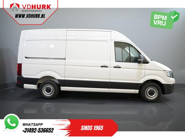 Volkswagen CRAFTER 35 2.0 TDI 140 pk DSG Aut. L3H3 BPM VRIJ/ LED/ Virtual Cockpit/ Camera/ Cruise/ Carplay/ Gev.Stoel