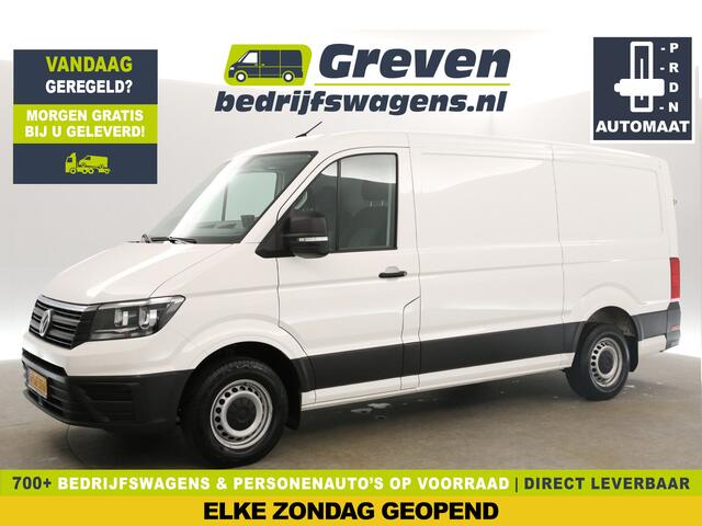 Volkswagen CRAFTER 30 2.0 TDI L3H2 140PK DSG Automaat 3000KG Trekgew. Airco Cruise Carplay 3 Persoons Elektrpakket Schuifdeur
