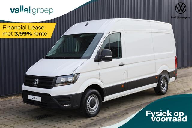 Volkswagen CRAFTER 2.0 TDI EU6 177PK DSG Highline L3H3 GVW 3.0T WB 3640 MM | Airco | Trekhaak | Bijrijdersbank | Cruisecontrol | Parkeersensoren voor/achter | Achteruitrijcamera