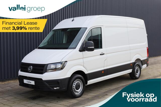 Volkswagen CRAFTER 2.0 TDI EU6 177PK DSG Highline L3H3 GVW 3.0T WB 3640mm | Camera | Trekhaak | Parkeersensoren | Clima | Cruise | Bijrijdersbank