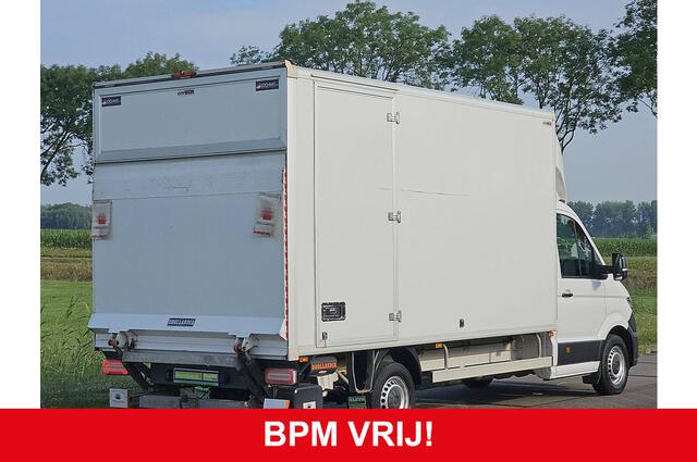 Volkswagen CRAFTER 35 2.0 TDI L4H3 Bakwagen Laadklep Zijdeur Spoiler Airco Navi 177Pk Euro6 Trekhaak Oh-Historie 1e Eigenaar !