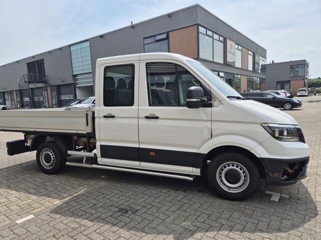 Volkswagen CRAFTER 35 2.0 TDI openlaadbak dc 7-pers 80dkm euro6 L3 Comfortline pick-up open-laadbal