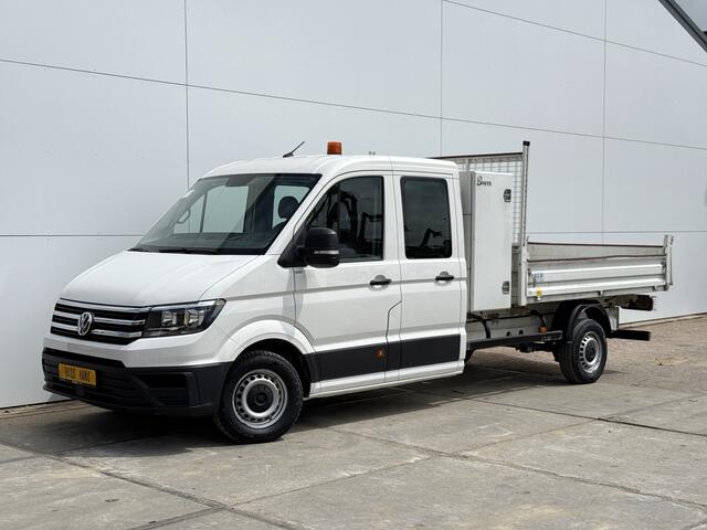Volkswagen CRAFTER 2.0 TDI 140PK Dubbele Cabine Kipper Airco Cruise Control Trekhaak Carplay Benne Tipper