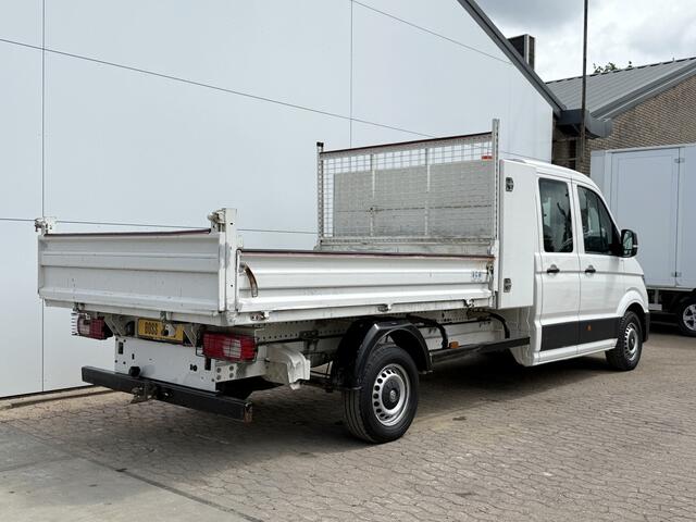 Volkswagen CRAFTER 2.0 TDI 140PK Dubbele Cabine Kipper Airco Cruise Control Trekhaak Carplay Benne Tipper
