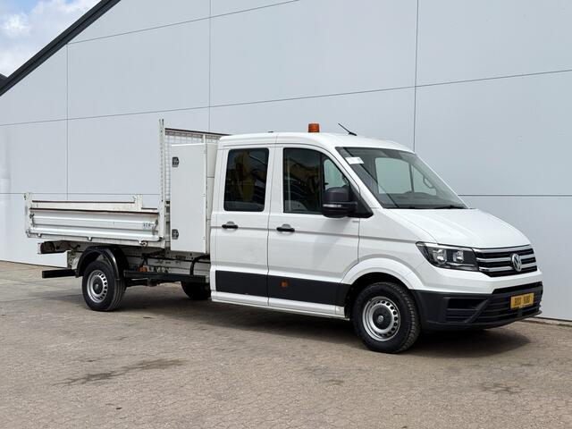 Volkswagen CRAFTER 2.0 TDI 140PK Dubbele Cabine Kipper Airco Cruise Control Trekhaak Carplay Benne Tipper