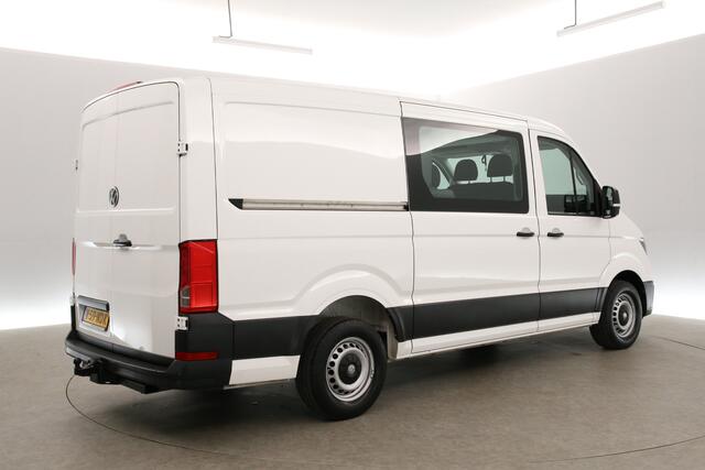 Volkswagen CRAFTER 35 2.0 TDI L3H2 140PK | Dubbele Cabine | 6 Persoons | Airco Cruise Parkeersensoren Trekhaak