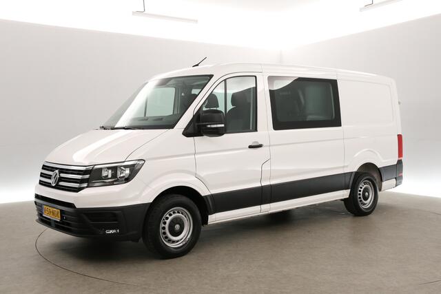 Volkswagen CRAFTER 35 2.0 TDI L3H2 140PK | Dubbele Cabine | 6 Persoons | Airco Cruise Parkeersensoren Trekhaak