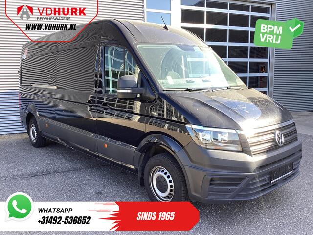 Volkswagen CRAFTER 35 2.0 TDI 140 pk L4H3 BPM VRIJ! Carplay/ 3 Pers./ PDC/ Airco