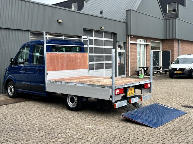Volkswagen CRAFTER 35 2.0 TDI DC Laadklep 750kg Openlaadbak Pick-up Airco Cruise controle 6-Persoons Telefoonverbinding Euro 6 Lift Bpm vrij voor particulier gebruik!