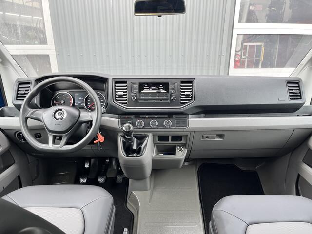 Volkswagen CRAFTER 35 2.0 TDI DC Laadklep 750kg Openlaadbak Pick-up Airco Cruise controle 6-Persoons Telefoonverbinding Euro 6 Lift Bpm vrij voor particulier gebruik!
