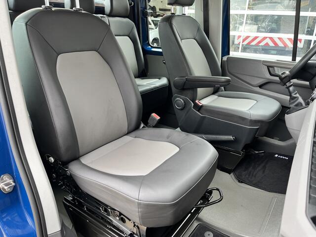 Volkswagen CRAFTER 35 2.0 TDI DC Laadklep 750kg Openlaadbak Pick-up Airco Cruise controle 6-Persoons Telefoonverbinding Euro 6 Lift Bpm vrij voor particulier gebruik!