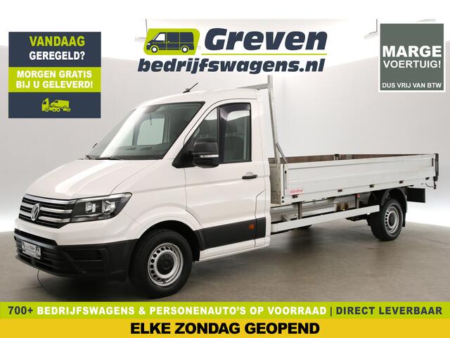Volkswagen CRAFTER 2.0 TDI L4 | MARGE! | Laadbak | Trekhaak | Achterklep | 3 Persoons | Airco | Bluetooth