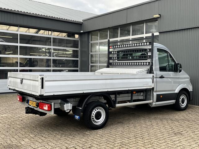 Volkswagen CRAFTER 35 2.0 TDI Airco Cruise Control Trekhaak 3500kg trekgewicht Open laadbak Navigatiesysteem Apple carplay Euro 6 Open laadbak Pick-up p-up Bakwagen 1e eigenaar Telefoonverbinding