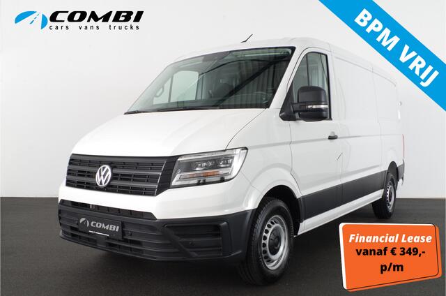 Volkswagen CRAFTER 35t 2.0 TDI L3H2 > BPM vrij!\Camera/cruise control/Apple Carplay/Android Auto/parkeersensor voor en achter Lease ook mogelijk!