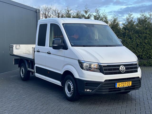 Volkswagen CRAFTER 2.0 TDI 102 PK / PICK UP / 1e EIG. / TREKHAAK / AIRCO / CRUISE / 2.500 KG AHG / 3-ZITS / APPLE CARPLAY