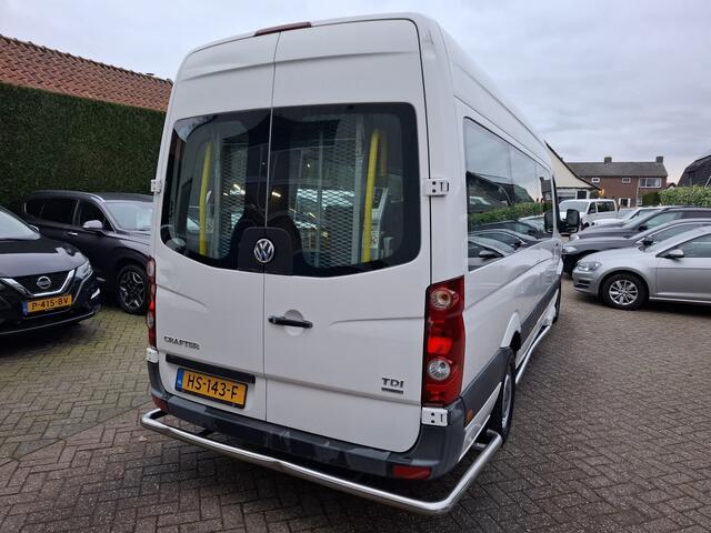 Volkswagen CRAFTER 35 2.0 TDI L3H2 BM 23995.- INCL BTW 9-PERSOONS ROLSTOEL 114PK