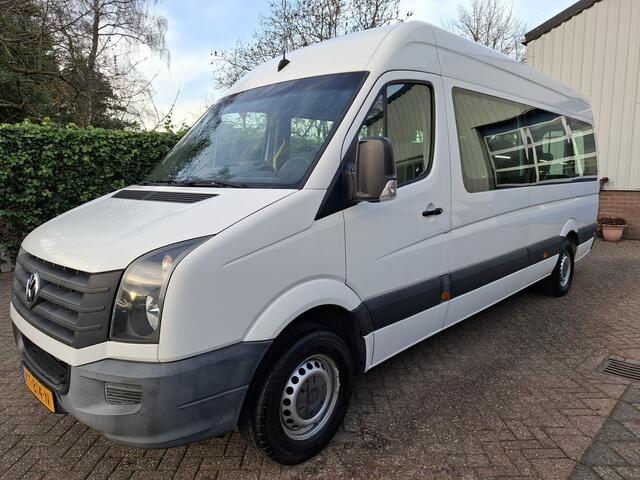 Volkswagen CRAFTER 35 2.0 TDI L3H2 BM 22950.- INCL BTW 9-PERSOONS ROLSTOEL 114PK