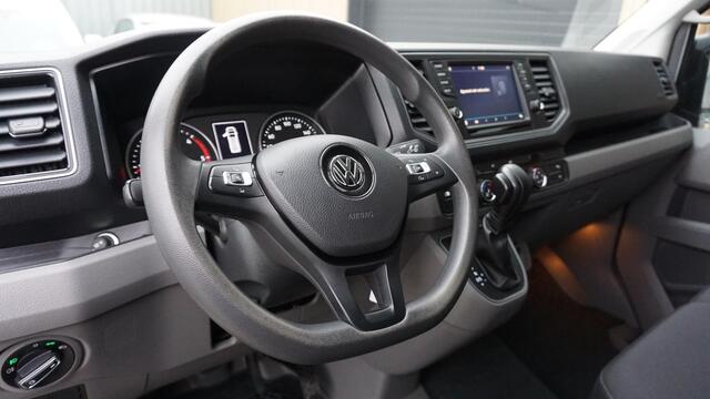 Volkswagen CRAFTER 35 2.0 TDI 140PK Automaat L3H3 3-Zits LED Navi & App-Connect *MARGE Bus* 76440km!