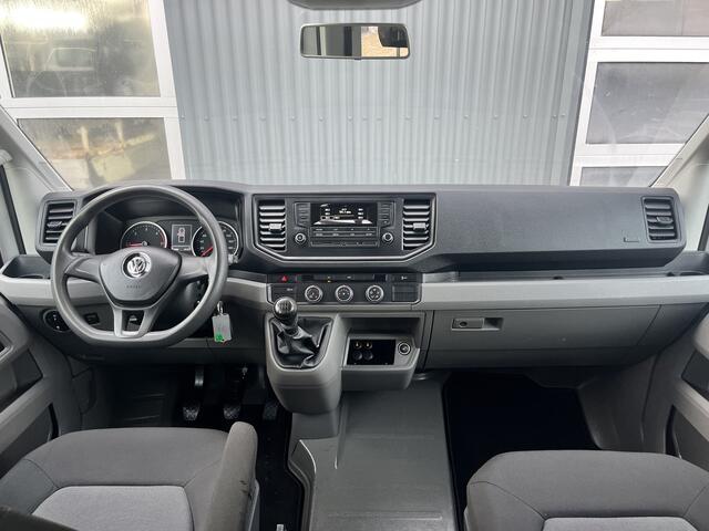 Volkswagen CRAFTER 35 2.0 TDI DC 140pk Kipper Openlaadbak Airco Cruise controle Trekhaak 3.000kg trekgewicht 6-Persoons Euro 6 Dubbele cabine Telefoonverbinding 1e eigenaar Open laadbak Pick-up p-up Bakwagen Kieper