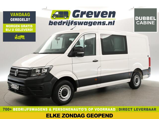 Volkswagen CRAFTER 2.0 TDI L3H2 177PK | DC | 6-Zits | Airco | Cruise | Carplay | Parkeersens. | Navi