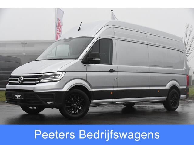 Volkswagen CRAFTER 35 2.0 TDI L4H4 Highline Adaptieve Cruise, Camera, Carplay, LED, Clima, Automaat, Sensoren, 177pk, Trekhaak, Sensoren, Uniek! camper project