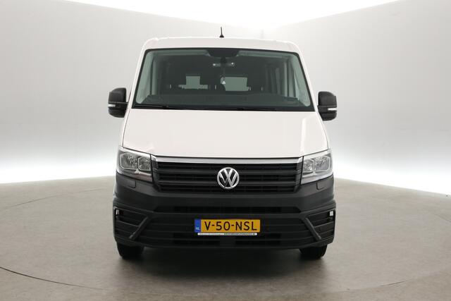Volkswagen CRAFTER 2.0 TDI 177PK L3H2 | DC | 6-Zits | 3000kg Trekgew. | Trekh. | Airco | Cruise | Carplay | Parkeersens. | Navi